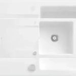 Villeroy & Boch Villeroy&Boch Sp&uuml;lbecken, K&uuml;chensp&uuml;le Siluet 60 Wei&szlig; Alpin