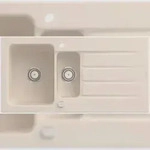 Villeroy & Boch Villeroy&Boch Sp&uuml;lbecken, K&uuml;chensp&uuml;le Architectura 60 XR Ivory