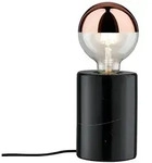Paulmann Neordic Tischleuchte Nordin E27 max. 20W Schwarz Marmor 79600