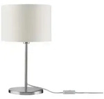Paulmann Tischleuchte Tessa E14 max. 40W Creme Eisen geb&uuml;rstet 70923