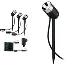 Paulmann Plug & Shine LED Gartenstrahler Pike Basisset IP65 3000K 3x2,2W 21VA Paulmann Plug & Shine LED Gartenstrahler Pike Basisset IP65 3000K 3x2,2W 21VA