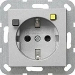 Gira FI-Schutz-Steckdose alu 267726
