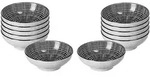 Ritzenhoff & Breker Takeo Stripes Dipschale &oslash; 8 cm 12er Set