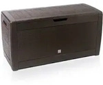 CASARIA&reg; Auflagenbox Rato wetter- und UV-best&auml;ndig Braun