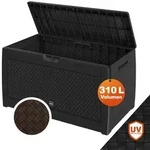 CASARIA&reg; Auflagenbox Matuba wetter- und UV-best&auml;ndig anthrazit