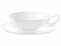 ASA Selection à table Teetasse mit Untertasse Warmes Weiß 170ml