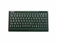 KeySonic ACK-595 C+ Mini-Tastatur PS/2 USB schwarz US-Layout