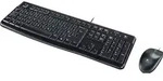 Logitech MK120 USB Tastatur, Maus-Set Spritzwassergesch&uuml;tzt US-International, QWERTY