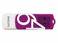 Philips FM64FD05B USB-Stick 64 GB USB Typ-A 2.0 Violett, Weiß