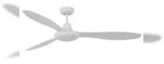 Deckenventilator Bayside Jetstream Wei&szlig; 148 cm 148