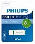 Philips FM08FD70B USB-Stick 8 GB USB Typ-A 2.0 T&uuml;rkis, Wei&szlig;