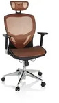 B&uuml;rostuhl / Chefsessel VENUS ONE Netzstoff orange hjh OFFICE