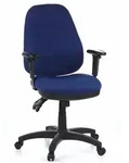 B&uuml;rostuhl / Drehstuhl ZENIT PRO Stoff blau hjh OFFICE