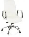 B&uuml;rostuhl / Chefsessel ASPERA 10 Nappaleder elfenbein hjh OFFICE