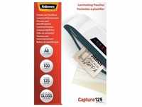 Fellowes® A6 glänzende Laminierfolie 125 Mikron/5307201 Inh. 100 Stk
