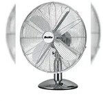 DeKo Tischventilator Stratos B500 Chrom / Nickel gl&auml;nzend