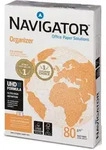 NAVIGATOR Kopierpapier Organizer A4 80g/qm 2-fach gelocht VE=500 Blatt wei&szlig;