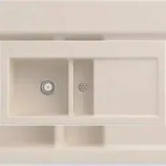 Villeroy & Boch Villeroy&Boch Sp&uuml;lbecken, K&uuml;chensp&uuml;le Subway 60 Ivory 1000x510mm,
