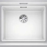 BLANCO GmbH + Co KG BLANCO SUBLINE 500-IF SteelFrame Einbausp&uuml;le SILGRANIT wei&szlig; ab