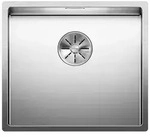 BLANCO GmbH + Co KG BLANCO CLARON 450-IF Flachrandsp&uuml;le / Edelstahl / Stopfen -
