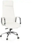 B&uuml;rostuhl / Chefsessel ASPERA 20 Nappaleder elfenbein hjh OFFICE