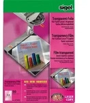 Sigel Farb-Laser/-Kopier-Folie transparent A4 125qm stapelverarbeitbar hohe