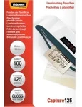 Fellowes&reg; Gl&auml;nzende Karten-Laminierfolie 125 Mikron/5397402 60x90mm Inh. 100 Stk