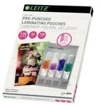 LEITZ Folientasche, A4 mit Lochung, 125mic, 100 St&uuml;ck