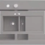 Villeroy & Boch Villeroy&Boch Sp&uuml;lbecken, K&uuml;chensp&uuml;le Subway 60 Fossil 1000x510mm,