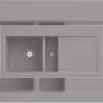 Villeroy & Boch Villeroy&Boch Sp&uuml;lbecken, K&uuml;chensp&uuml;le Subway 60 Fossil 1000x510mm,