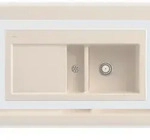 Villeroy & Boch Villeroy&Boch Sp&uuml;lbecken, K&uuml;chensp&uuml;le Subway 60 Ivory 1000x510mm,