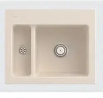 Villeroy & Boch Villeroy&Boch Sp&uuml;lbecken, K&uuml;chensp&uuml;le Subway 60 XM Ivory