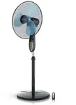 Brandson Standventilator 42 cm, Standl&uuml;fter, Ventilator h&ouml;henverstellbarer