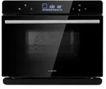 Klarstein MasterFresh Dampfbackofen 230&deg;C 24l Touch-Bedienfeld schwarz Schwarz