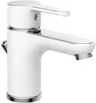 DIZIANI Waschtischarmatur mit Zugstange, Wasserhahn Bad mit Ablaufgarnitur,