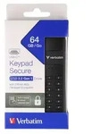 Verbatim USB 3.2 Stick 64GB, Secure, Keypad, AES-256-Bit Typ-C, (R) 160MB/s, (W)