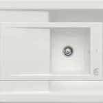 Villeroy & Boch Villeroy&Boch Sp&uuml;lbecken mit Abtropffl&auml;che links, Timeline 50 Steam
