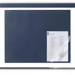 Durable Schreibunterlage 650x520mm bl Vollsichtplatte Kantenschutz
