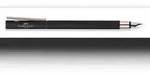 Faber Castell F&uuml;ller Neo Slim Metall schwarz/ros&eacute; Feder F