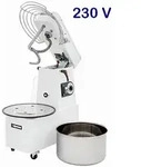prismafood Spiral-Teigknetmaschine aufklappbar 16 Liter / 12 Kg - 230 Volt