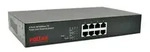 ROLINE PoE Fast Ethernet Switch, 8 Port, (8x PoE), 19-Zoll-Einbau