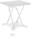 BEST Scherenklapptisch eckig 67x67cm weiss 26527000