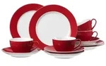 Ritzenhoff & Breker DOPPIO Kaffeeservice 12-teilig Rot