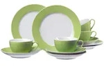 Ritzenhoff & Breker DOPPIO Kaffeeservice 12-teilig Gr&uuml;n
