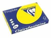 Clairefontaine Kopierpapier 1887C A3 80g kanariengelb 500Bl.