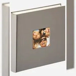Designalbum Fun grau, 30X30 cm, mit Ausschnitt
