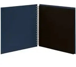Fotoalbum Whire-O 60 Seiten 290x290mm espresso/schwarz