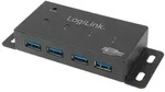 LogiLink USB 3.0 HUB 4-PORT METALL GEHAEUSE - Hub - 5 Gbps - 4-Port - USB 1.x / USB