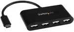 StarTech.com 4 Port USB-C Hub - Mini Hub - USB C auf 4x USB-A - USB 2.0 - USB 2.0