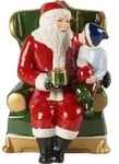 Villeroy & Boch Christmas Toy's Santa auf Sessel
